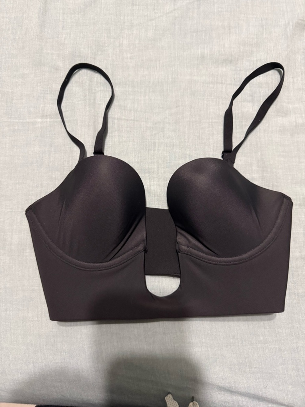 Skims ultra deep plunge padded bra